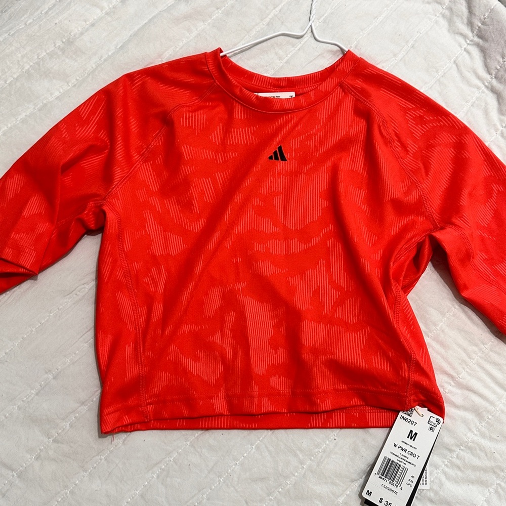 Adidas Bold Red Performance Shirt
